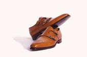 Double Monk Strap - Cedar Calf