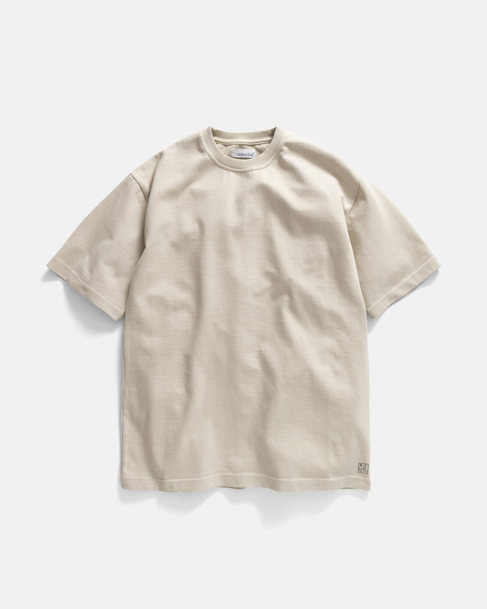 Moore Heavyweight Tee Salt 12 25 Oz Cotton Jersey