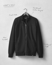 Men S Moto Full Zip Oxford