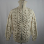 Inverallan Multi Cable Zipper 100 Aran Natural