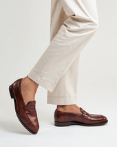 Museum Leather Penny Loafer