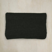 Muskox Knitted Scarf In Dark Green
