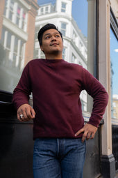 N7 Heavyweight Sweatshirt Burgundy