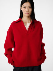 Nash Knit In Crimson