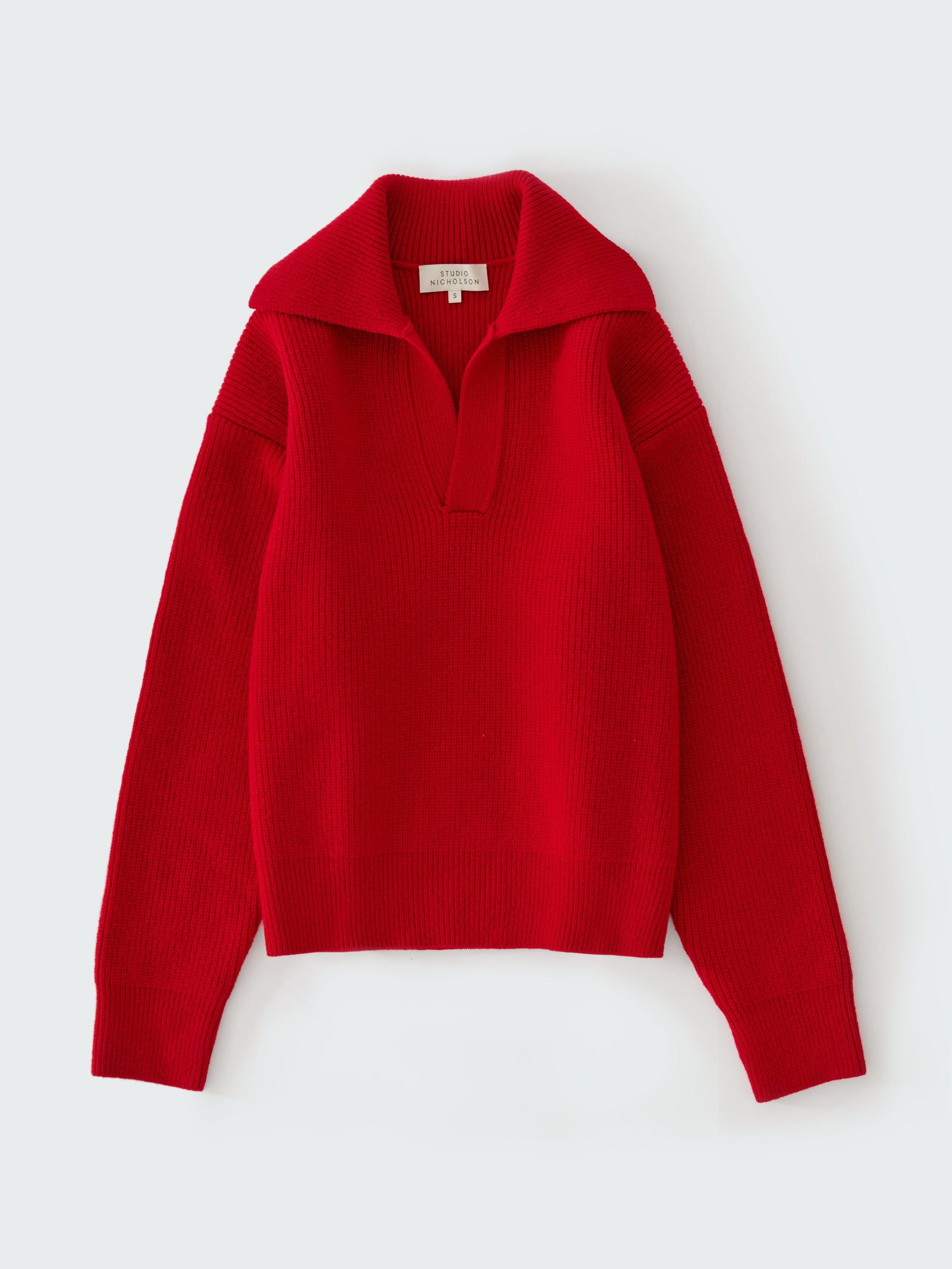 Nash Knit In Crimson