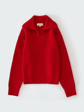 Nash Knit in Crimson