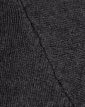 Lambswool Submariner Rollneck Sweater Grey