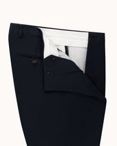 Relaxed Single Pleat Trouser Cotton Drill