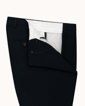 Relaxed Single Pleat Trouser Cotton Canvas