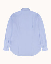 Spread Collar Shirt Light Cotton Poplin