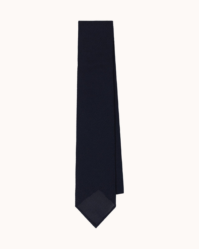 Shibumi Firenze - Grenadine / Garza Fina Tie - Midnight
