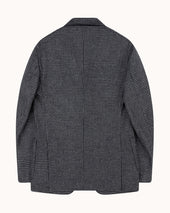 Sport Jacket Grey Houndstooth Merino Wool