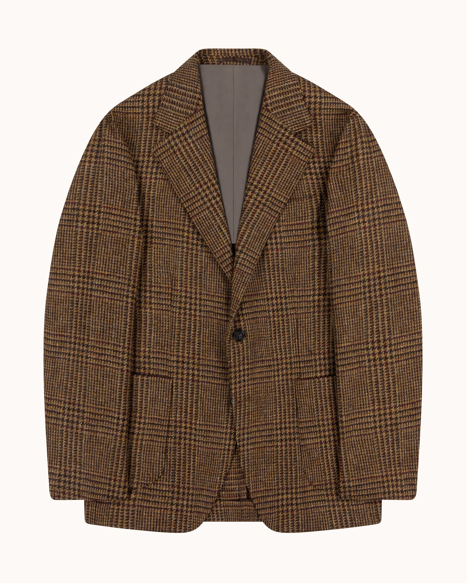 Sport Jacket Rust Glen Check Wool