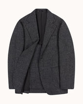 Sport Jacket Grey Glen Check Merino Wool