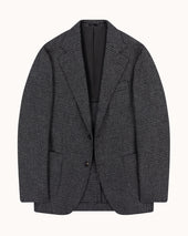 Sport Jacket Grey Glen Check Merino Wool