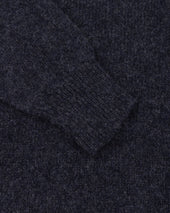Shetland Wool Crew Neck Sweater