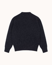 Shetland Wool Crew Neck Sweater