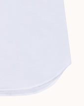 Spread Collar Shirt Cotton Linen