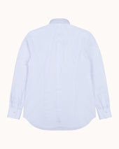 Spread Collar Shirt Ice Cotton Poplin