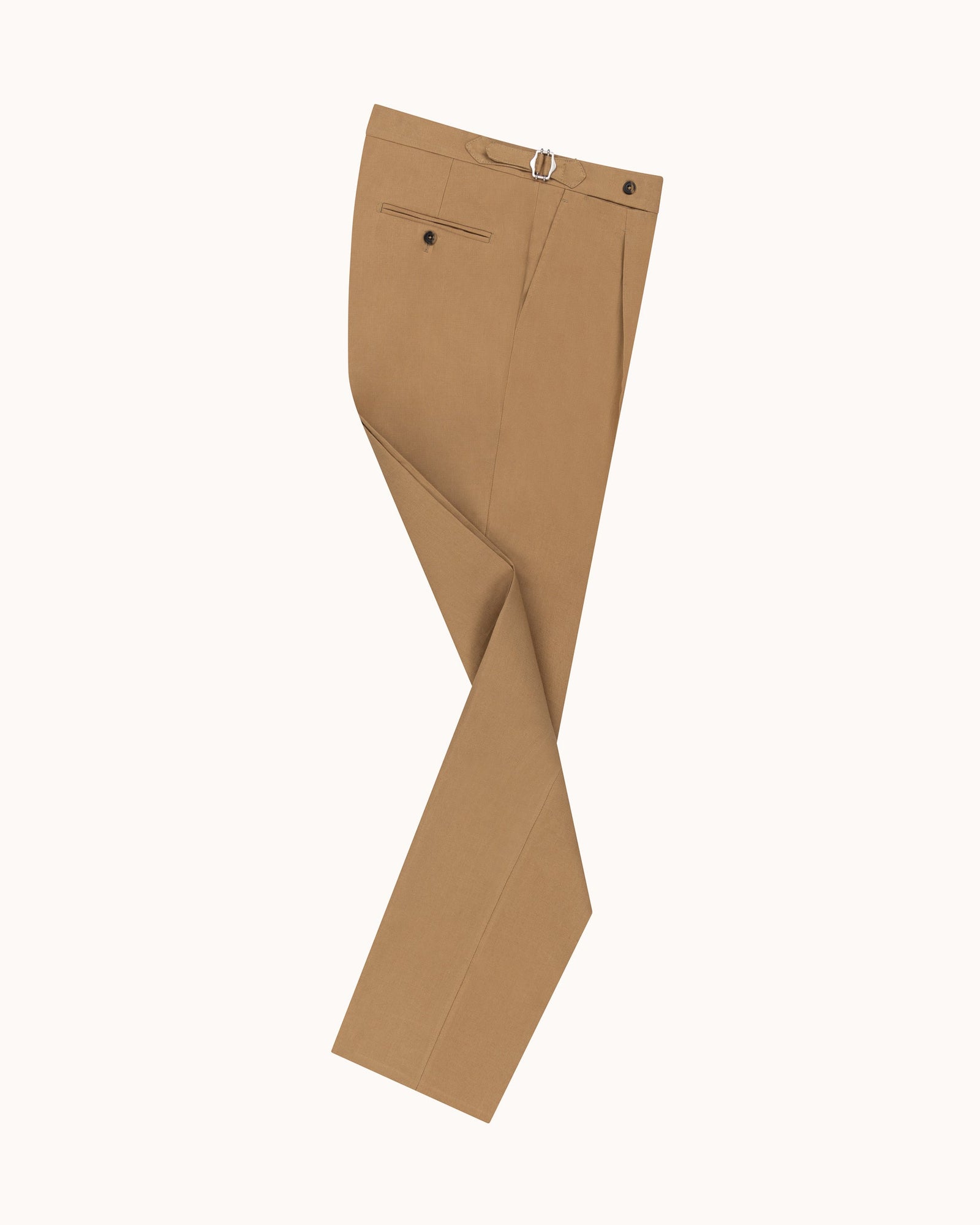 Classic Pleated Trouser Linen