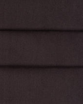 Classic Pleated Trouser Anthracite Brushed Cotton