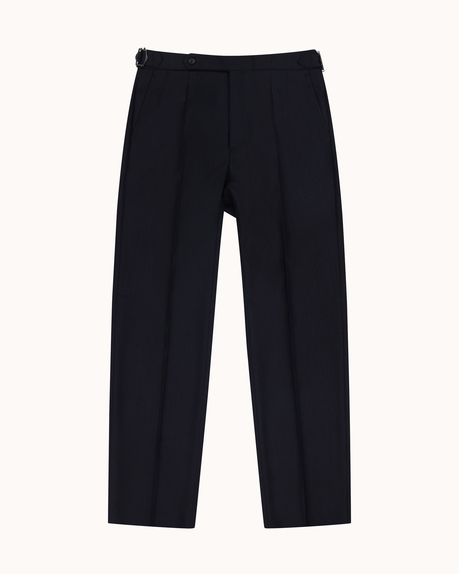 Relaxed Pleated Trouser Tropical Wool