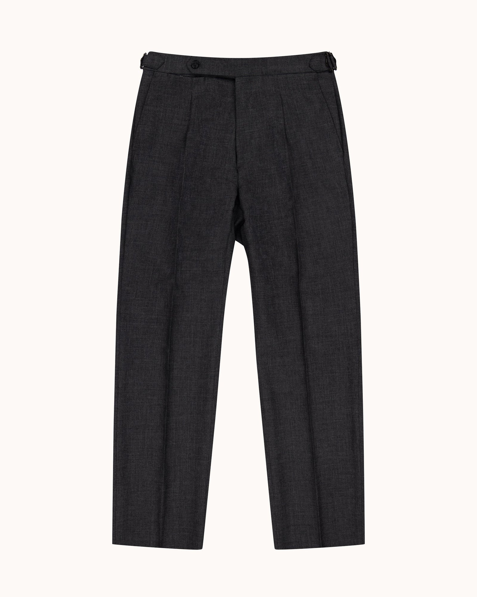 Relaxed Pleated Trouser Tropical Wool