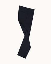 Relaxed Pleated Trouser High Twist Linen