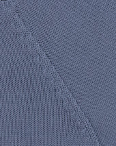 Cotton Crew Neck Sweater Dusty Blue