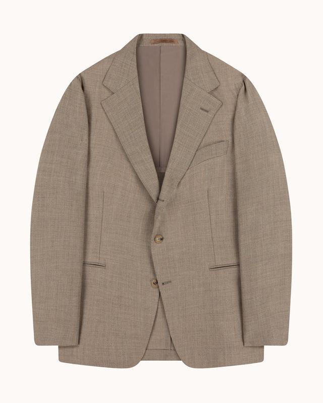 Sport Jacket - Sand Tropical Wool