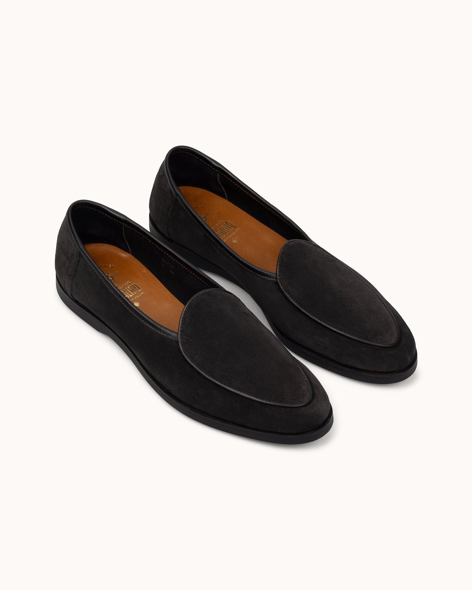 Natalino X Cnes Belgian Loafer Dark Brown Suede