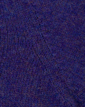 Shetland Wool Crew Neck Sweater Iris