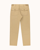 High Rise Japanese Fatigue Pant Cotton Twill