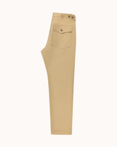 High Rise Japanese Fatigue Pant Cotton Twill
