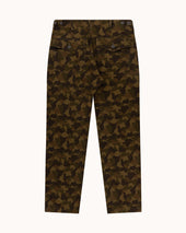 High Rise Japanese Fatigue Pant Camouflage Ripstop