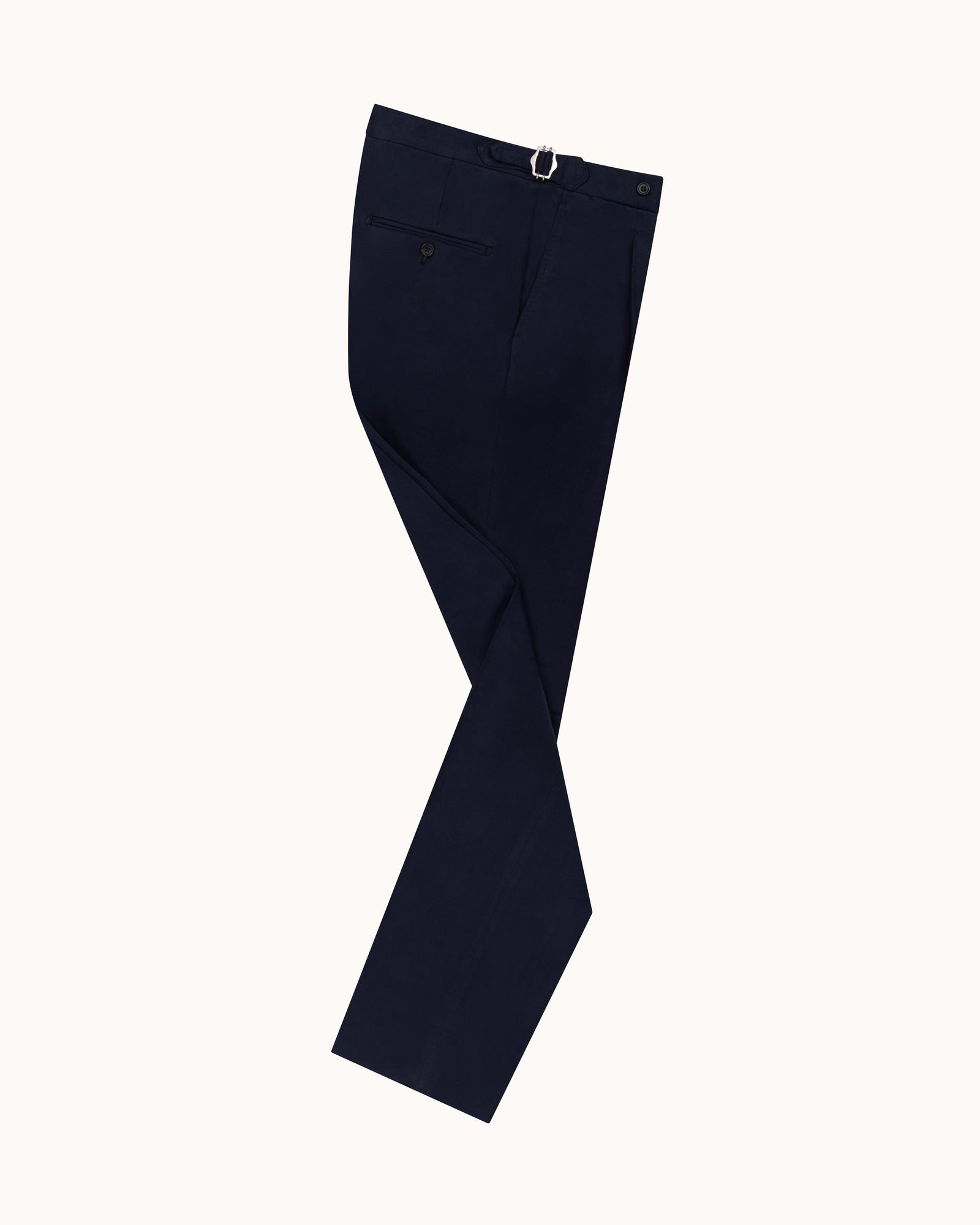 Classic Pleated Trouser Brushed Cotton