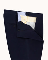 Classic Pleated Trouser Brushed Cotton