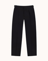 Classic Pleated Trouser Brushed Cotton