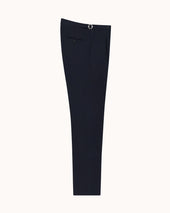 Classic Pleated Trouser High Twist Linen