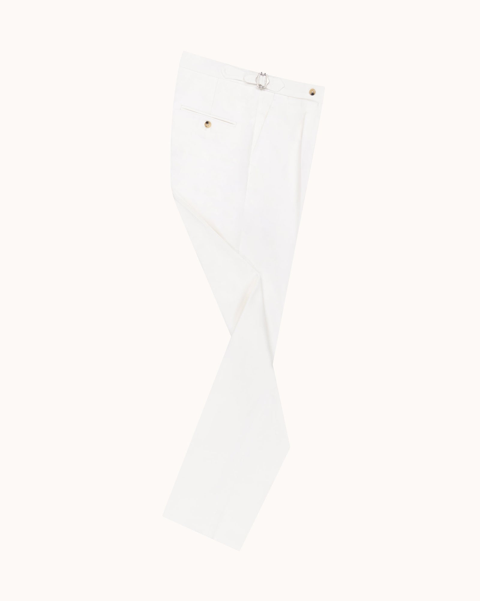Classic Pleated Trouser Brushed Cotton