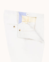 Classic Pleated Trouser Brushed Cotton