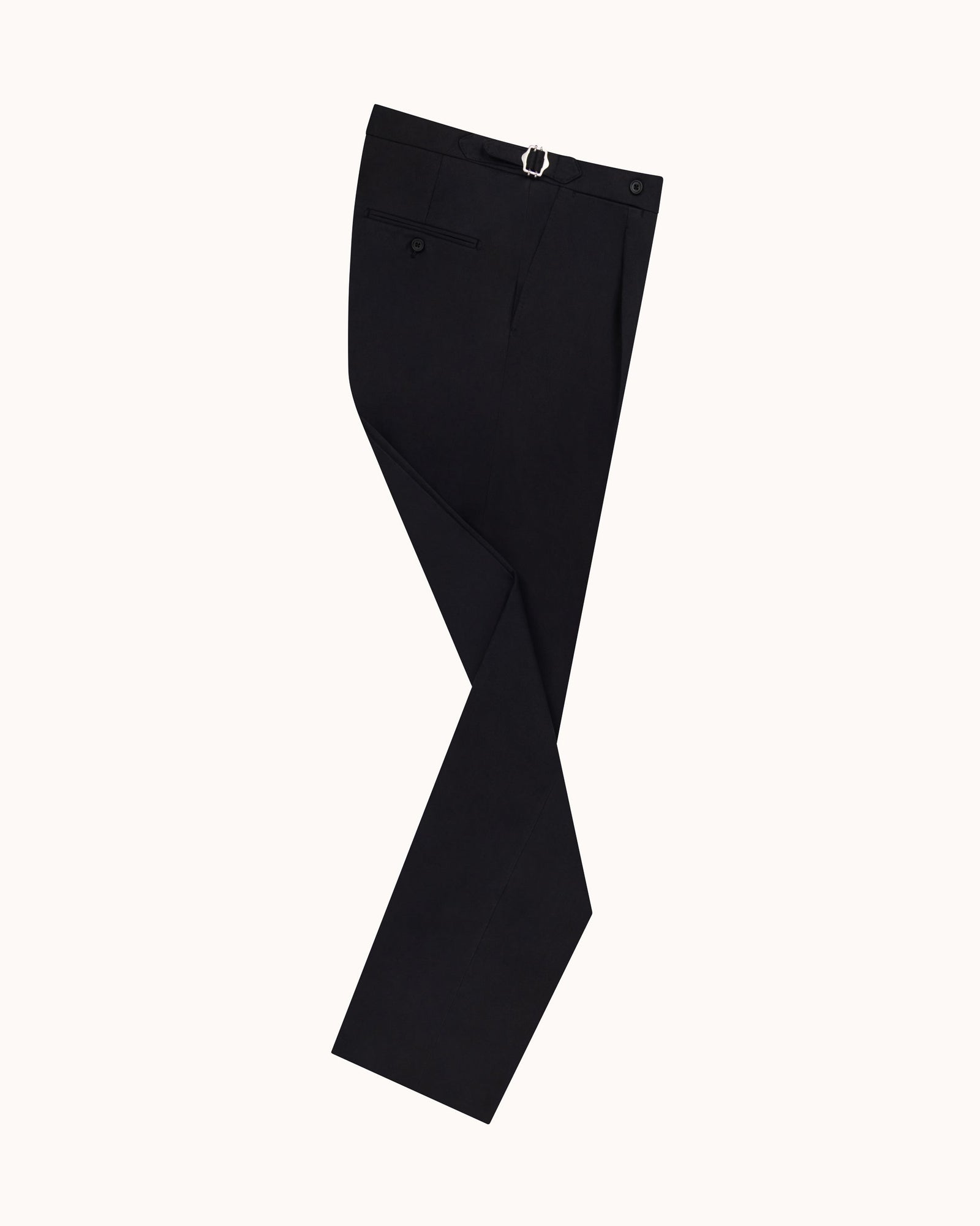 Classic Pleated Trouser Brushed Cotton