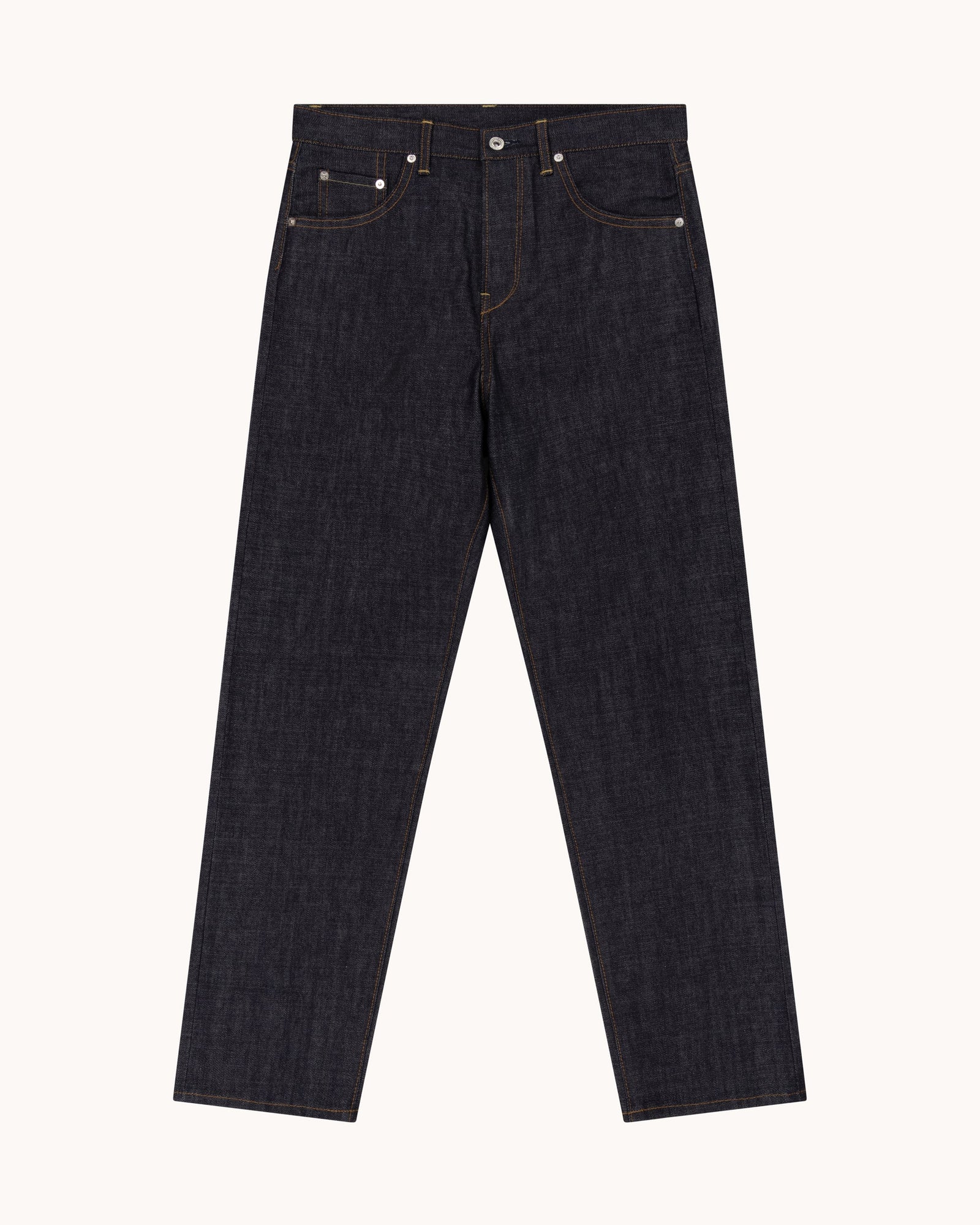 Straight Leg Japanese Selvedge Denim Raw