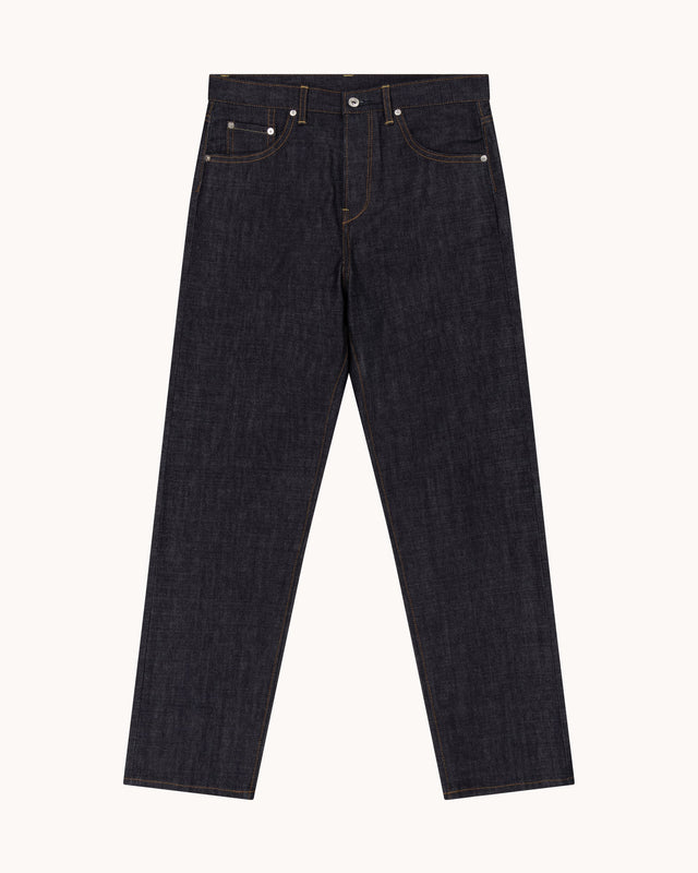 Straight Leg Japanese Selvedge Denim - Raw