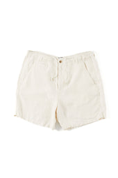 Shelter Camp Shorts Natural Linen Twill
