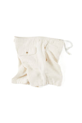 Shelter Camp Shorts Natural Linen Twill