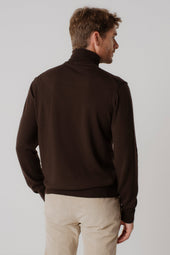 Sweater Col Roul Briac Moro En Laine