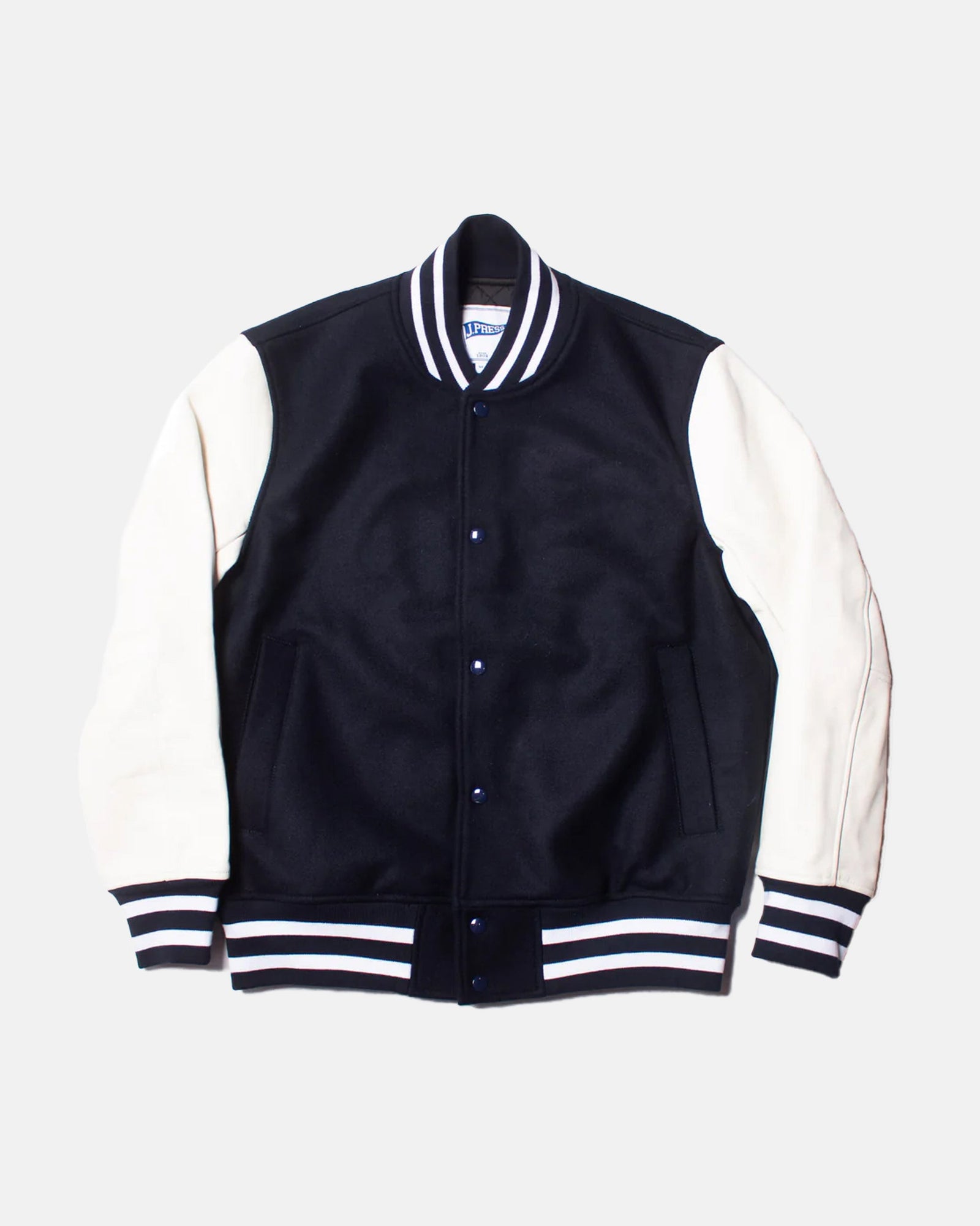 Wool Varsity Jacket Trim Fit