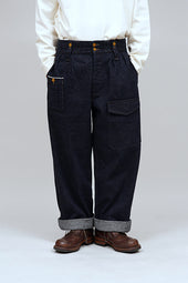 Man British Army Pant Loose Denim