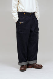 Man British Army Pant Loose Denim